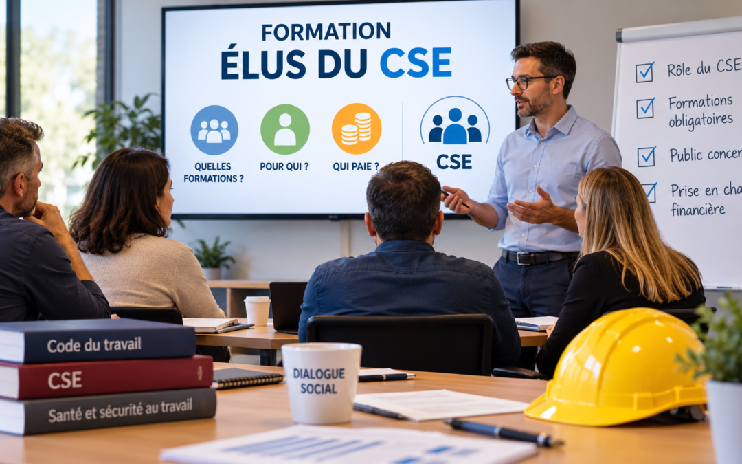 Formation des élus du CSE : quelles formations, pour qui et qui paie ?