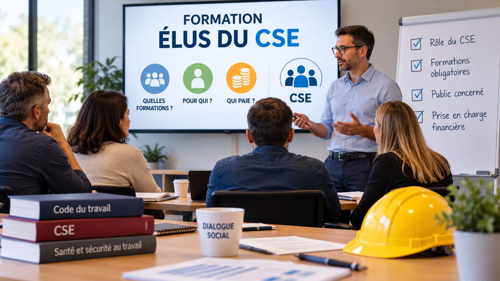 Formation des élus du CSE : quelles formations, pour qui et qui paie ?